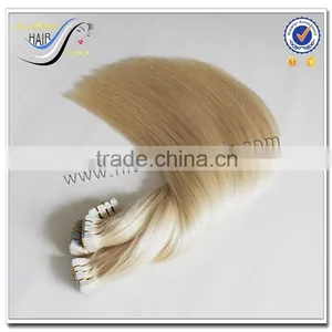 Self-adhesive Tape Hair Double Side pu Skin Seemless Remy Tape Hair Extension thumbnail-5