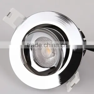 Chroming Color COB Ceiling Light 11W 2.5inch Dimmable thumbnail-4
