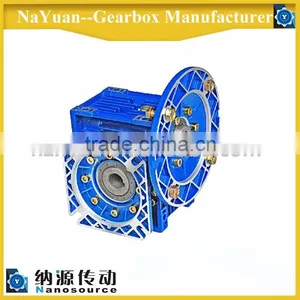 Right Angle Nmrv090 Ratio 80 : 1 Small Worm Gearbox thumbnail-3