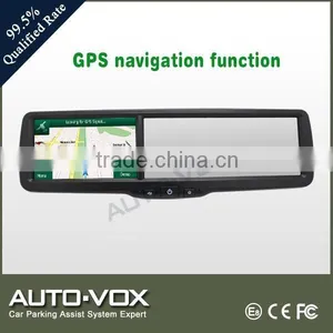 NEW! Mirror Monitor With GPS and DVR for Car Rear View thumbnail-1