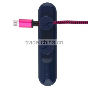 In Stock! Magnetic USB Cable Clip Desk Tidy Organiser Wire Lead USB Cable Holder Wholesale thumbnail-2