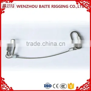 2mm Stainless Steel Wire Rope With Snap Hook , Stainless Steel Wire Rope With Quick Link in Rigging Hardware Manufacturer thumbnail-3