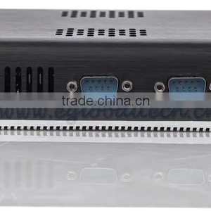 Hot Sales Fanless Mini PC in Africa X86 12V With Intel Atom Processor Win XP/7 or Linux PC Brushed Aluminum Mini ITX Computer thumbnail-5