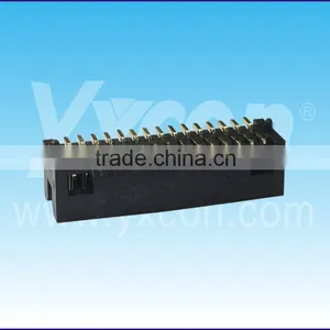 Dongguan Supplier 1.27mm Pitch Vertical SMD Two Rows With Locating Pegs Box Header thumbnail-1