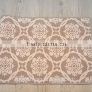 Microfibre Polyester 50*140cm With Latex Back Anti-slipping Wilton Jacquard Mat thumbnail-2