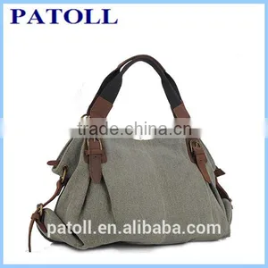 Fashion Blank Canvas Tote Bag Canvas Tote Bag Blank thumbnail-1