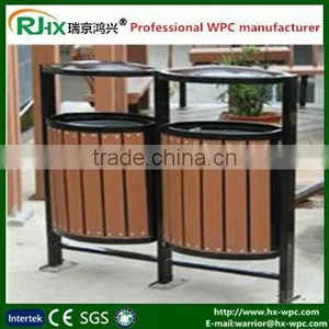 Long Shelf Life Wood Plastic Composite Garbage Cabins thumbnail-1