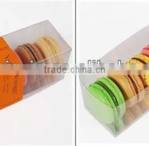 Eco-friendly Transparent Macaron Packaging Boxes thumbnail-1