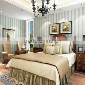 Pvc Deep Stripe Waterproof Vinyl Wallpaper thumbnail-5