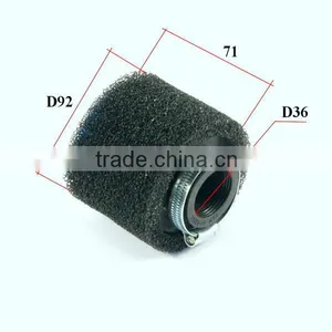 Black Cheap High Quality Motorcycle Air Filter thumbnail-1