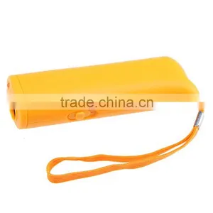 New 1PCS Dog Pet Ultrasonic Aggressive Dog Repeller Yellow Train Stop Barking Training Device LED Light thumbnail-4