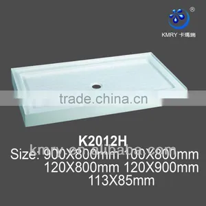 New!Rectangle-shape Acrylic Shower Tray (K2012H) thumbnail-1