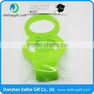 Silicone Foldable Charger Holder, Promotional Mobile Phone Charger Holder thumbnail-6