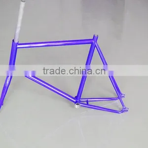 Customized Color 700c Fixed Gear Bike Fixie Bike Frame Steel/alloy Fixie Gear Bike Frame thumbnail-2