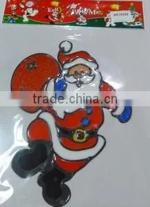 New Design Wholesale Christmas Window Sticker/Christmas Decorations thumbnail-6
