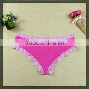 Cotton Plus Size Ladies Printed Flower Panties Sexy Printing Underwear thumbnail-2