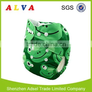 2016 Alva Cloth Nappies China Baby Cloth Diapers Factory in China thumbnail-3
