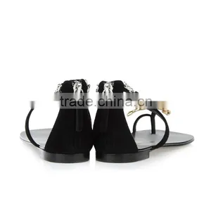 Latest Sexy Fashion Flat Sandals Women Shoes thumbnail-6
