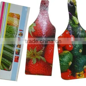 Wine Bottle Design Glass Cutting Board for Heat Transfer Press thumbnail-4