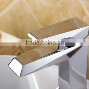 Brass Square Basin Mixer/high Grand Faucet thumbnail-3