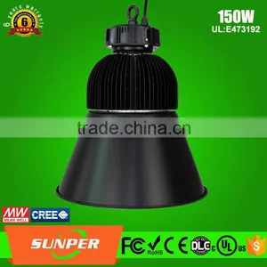 New Product 130lm/w 100w 150w 200w UFO Led High Bay Nichia Led Chip and Meanwell Driver thumbnail-1