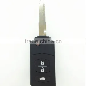 Mazda 6 Car Key, 3 Buttons and Black Color Car Key thumbnail-3