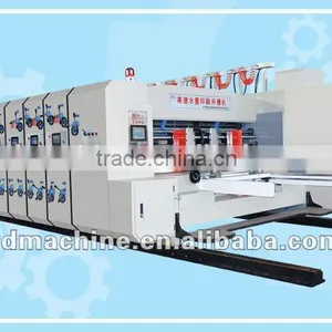 [RD-BW910-2400-4] Automatic High Speed 2 Color Corrugated Carton Printing Slotter Machine thumbnail-1