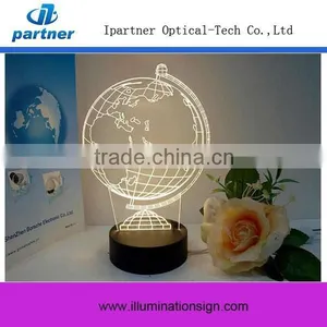 Wholesale 3D Led Table Top Light With Acrylic thumbnail-1