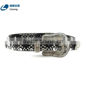 Discount Stars Cocho Ladies Rhinestone Dressy Western Belts thumbnail-3