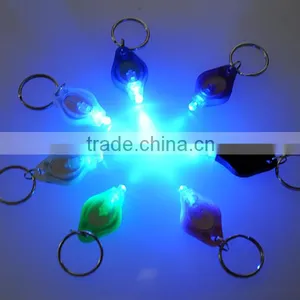 Blue Light LED Keychain Cheap Custom LED Key Chain Manufacturer thumbnail-1