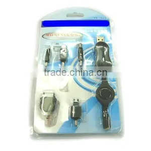 5 in 1 USB Mobile Charger With Power Adapter thumbnail-1