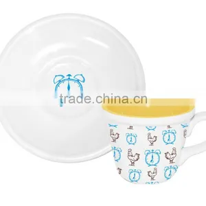 Ceramic Cup With Saucer thumbnail-1