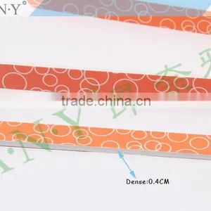 Nail Manicure Orange Emery Sand Paper Round Nail FIle 100/180 thumbnail-4