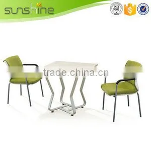 Turkish Coffee Table Wooden Table With Metal Frame White or Black Color thumbnail-2