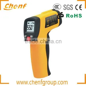 CE Approval Portable Digital Infrared Thermometer With LCD Display (-50 to 550 Degree) thumbnail-1