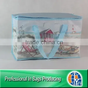 High Quality Custom Cheap Reusable Wine Bag Water Bottle Cooler Bag thumbnail-1