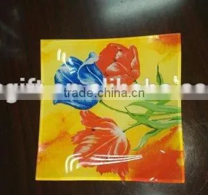 2015 New Decal Printing Square Glass Plate thumbnail-5