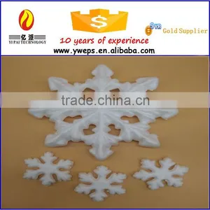 2015 Christams Holiday White Foam Polystyrene Snow Flake for Decoration thumbnail-3