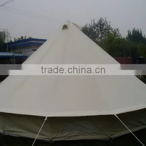 Steel Pole Material and Canvas Fabric Family Tent thumbnail-2