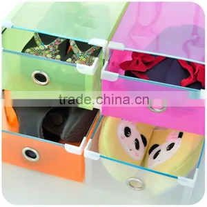 Clear Plastic Drawer Shoe Box thumbnail-1