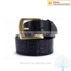 2015 Mens Elegant Crocodile Leather Belt thumbnail-4