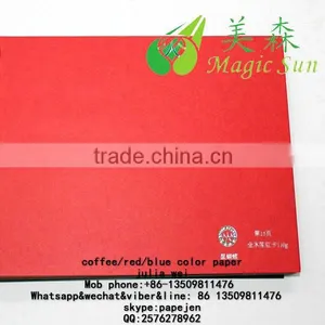 Notebook 230gsm Red Card Invitation Card Board Red Color Kraft Paper thumbnail-4