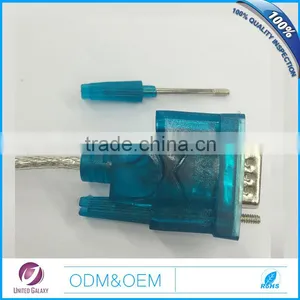 High Quality USB to RS232 DB9 9pin OD5mm PVC Male to Male Cable Use for Iphone Mac Computer thumbnail-3