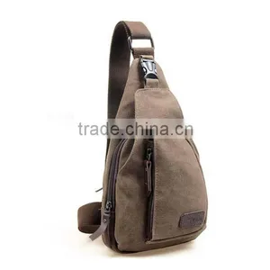 Vintage Mens Canvas Backpack Bicycle Bag thumbnail-1