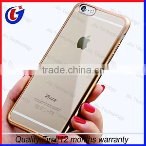 2016 New Colorful Transparent Tpu Case Bumper for Iphone 6 Case Back Cover thumbnail-5