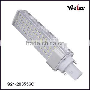 G24 Led 2835 56SMD PL Light 10W 90-265V AC thumbnail-1