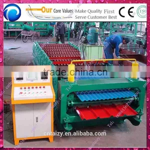 Professional in Stock Roof Tile Roll Forming Machine thumbnail-6
