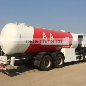 High Performance Customized Sinotruck Howo 6x4 Lpg Gas Cylinder Tank Truck thumbnail-3