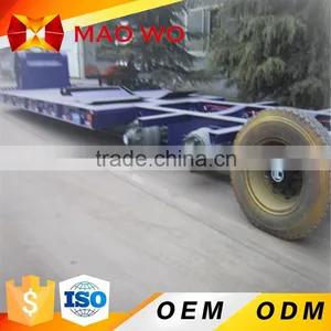 China Manufacturer Tri-axle Air Suspension Drop Deck Low Bed Semi Trailer Quality Choice thumbnail-6