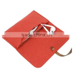 Fashionable Custom Felt Earphone Pouch thumbnail-4